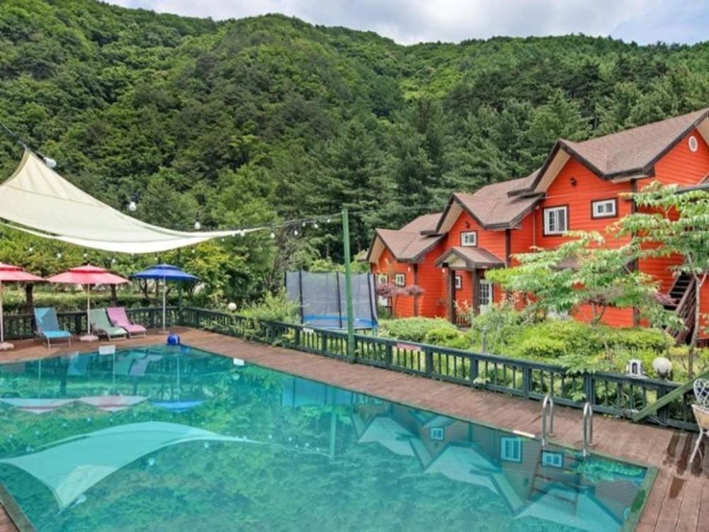 Eoullim Pension Starlight Yard Pyeongchang Exterior foto